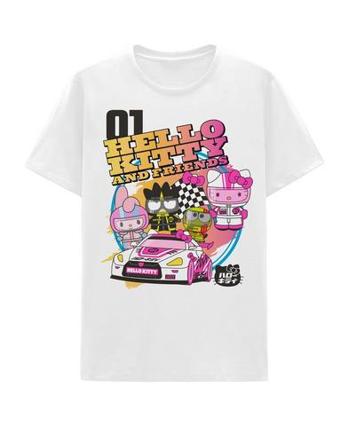 Sanrio Hello Kitty and Friends Course Double Sided Unisex Graphic T-Shirt Exclusivité Games Zone